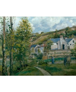 Camille Pissarro, Ein Winkel in L'Hermitage