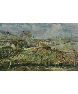 Camille Pissarro, Märzsonne, Pontoise