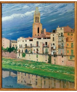 Santiago Rusinol, Der Fluss Onyar in Girona