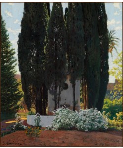 Santiago Rusinol, Der Brunnen der Zyrpressen