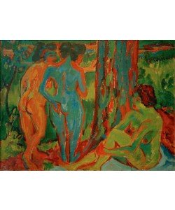 Ernst Ludwig Kirchner, Drei Akte im Wald