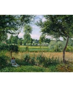 Camille Pissarro, Morning Sunlight Effect, Eragny, 1899