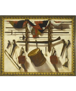 Vincente Victoria, Trompe l'oeil with a Gun rack