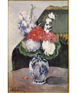 Paul Cézanne, Bouquet au petit Delft