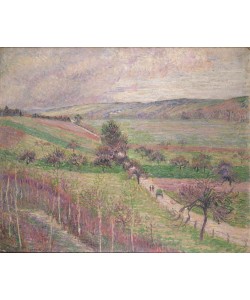 Camille Pissaro, The Thierceville Road, Early Spring, 1893