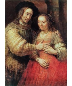 Rembrandt Harmenszoon van Rijn, Isaak und Rebekka
