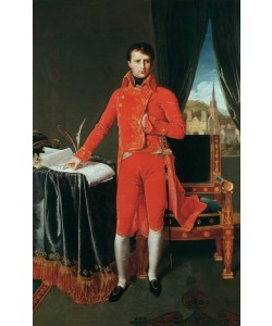 JEAN-AUGUSTE-DOMINIQUE INGRES, Napoleon I. als Erster Konsul