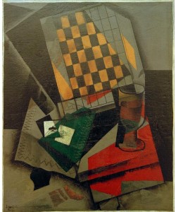 Juan Gris, Damier et Cartes à Jouer