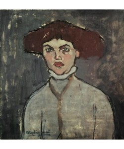 Amedeo Modigliani, Bildnis einer jungen Frau