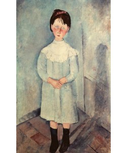 Amedeo Modigliani, La petite fille en bleu