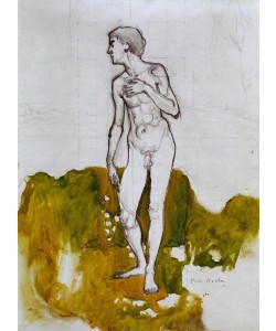 Ferdinand Hodler, Männliche Aktstudie