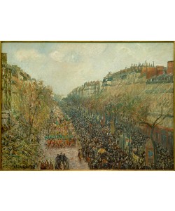 Camille Pissarro, Boulevard Montmartre, Faschingsdienstag am Nachmittag