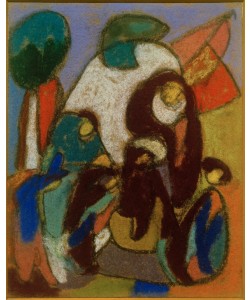 Adolf Hölzel, Figurengruppe