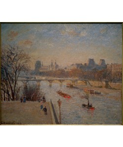 Camille Pissarro, Der Louvre