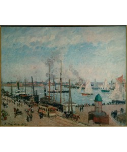 Camille Pissarro, Hafen von Le Havre bei Flut