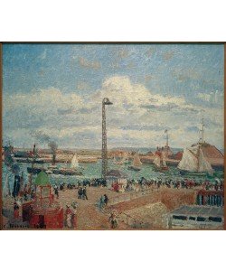 Camille Pissarro, Die Anse des Pilotes und die östlichen Wellenbrecher, Le Havre