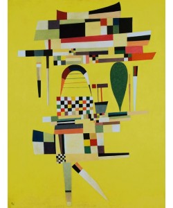 Wassily Kandinsky, Die gelbe Leinwand