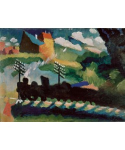 Wassily Kandinsky, Eisenbahn bei Murnau