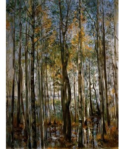 Lovis Corinth, Überschwemmung am Starnberger See