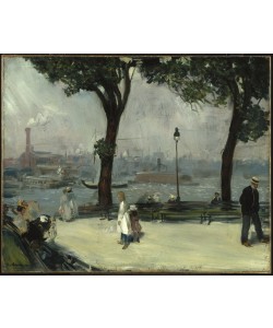 William Glackens, East River Park