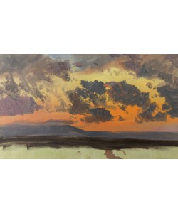 Frederic Edwin Church, Himmel bei Sonnenuntergang, Jamaika, Westindische Inseln.
