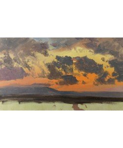 Frederic Edwin Church, Himmel bei Sonnenuntergang, Jamaika, Westindische Inseln.