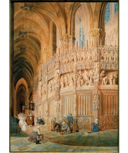 James Roberts (ca. 1824-1867), Kathedrale in Chartres
