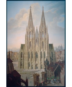 Carl Georg Enslen, Westfassade des Kölner Doms