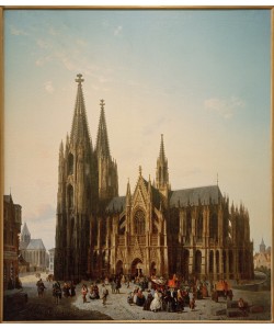 Emile Pierre Joseph de Cauwer, Kölner Dom in antizipierter Vollendung