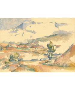 Paul Cézanne, Montagne Sainte-Victoire, from near Gardanne, ca 1887