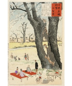 Kiyochika Kobayashi, Koganei, Kirschblüten 