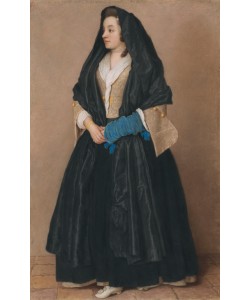 Jean-Étienne Liotard, An Elegant Young Woman in Maltese Costume, ca 1744