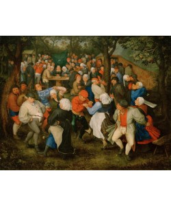 Jan Brueghel der Ältere, Hochzeitstanz im Freien