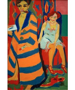 Ernst Ludwig Kirchner, Selbstbildnis mit Modell