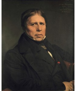 JEAN-AUGUSTE-DOMINIQUE INGRES, Autoportrait à l’age de 78 ans