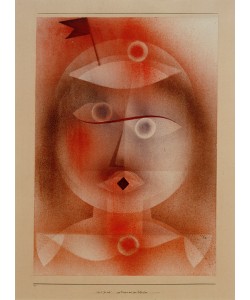 Paul Klee, Maske mit Fähnchen