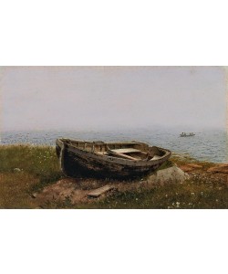 Frederic Edwin Church, Verlassenes Ruderboot