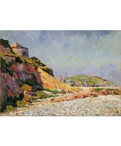 Paul Signac, Port-en-Bessin, The Beach