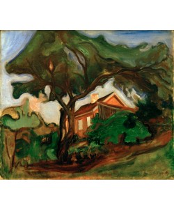 Edvard Munch, Der Apfelbaum (Landschaft)