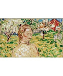 Edvard Munch, Frau im Garten