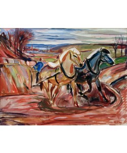 Edvard Munch, Pferde