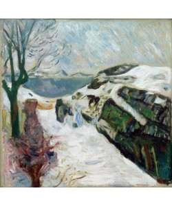 Edvard Munch, Winterlandschaft