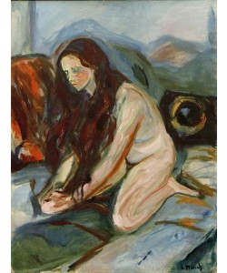 Edvard Munch, Akt kniend