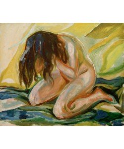 Edvard Munch, Kniender weiblicher Akt