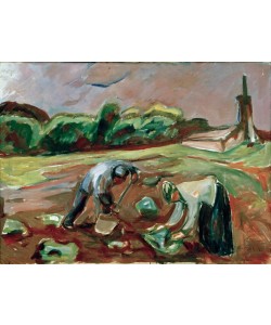 Edvard Munch, Kartoffelernte