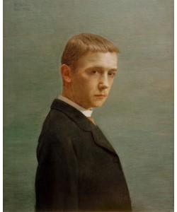 Felix Vallotton, Autoportrait à l’âge de vingt ans