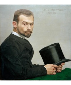 Felix Vallotton, Félix Jasinski tenant son chapeau