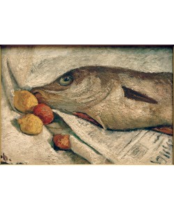 Paula Modersohn-Becker, Stillleben mit Schellfisch
