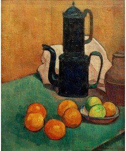 Emile Bernard, Die blaue Kaffeekanne