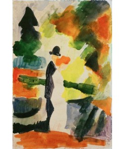 August Macke, Paar im Park